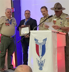 Supervisor Hagman Receives Outstanding Eagle Scout Award